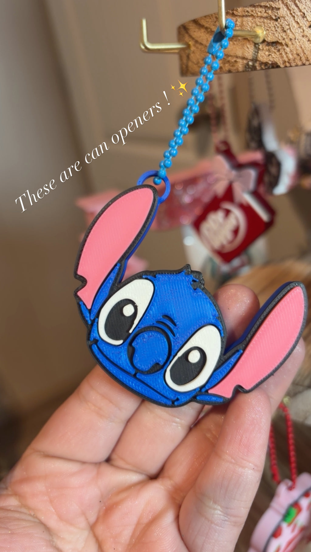 Can opener keychain