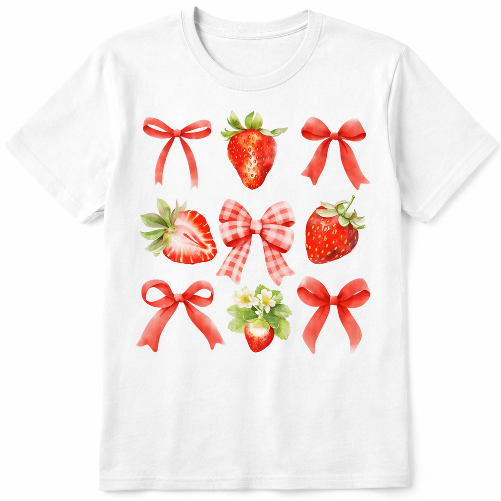 Strawberry Bows
