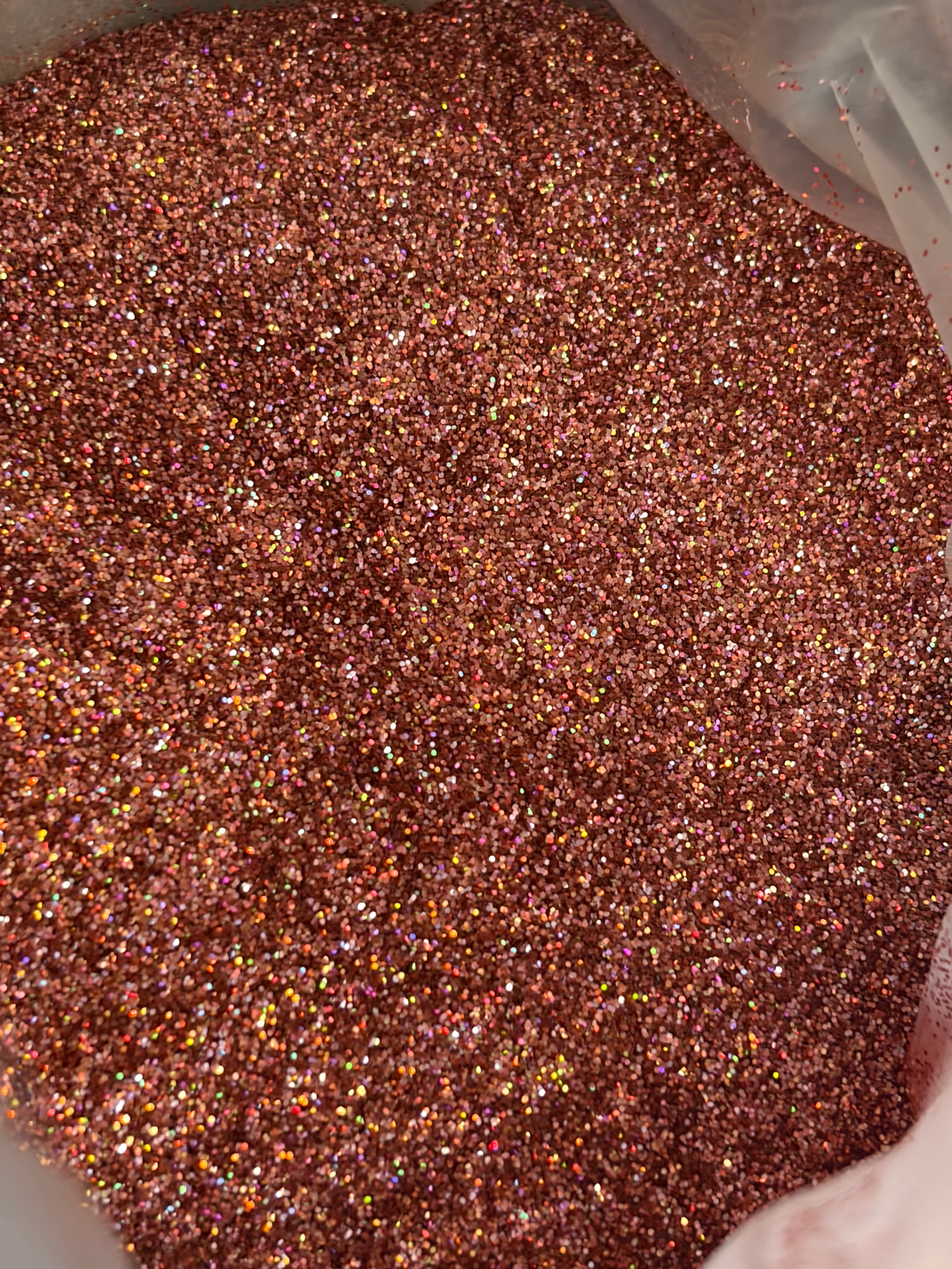 Rose Bronze Glitter