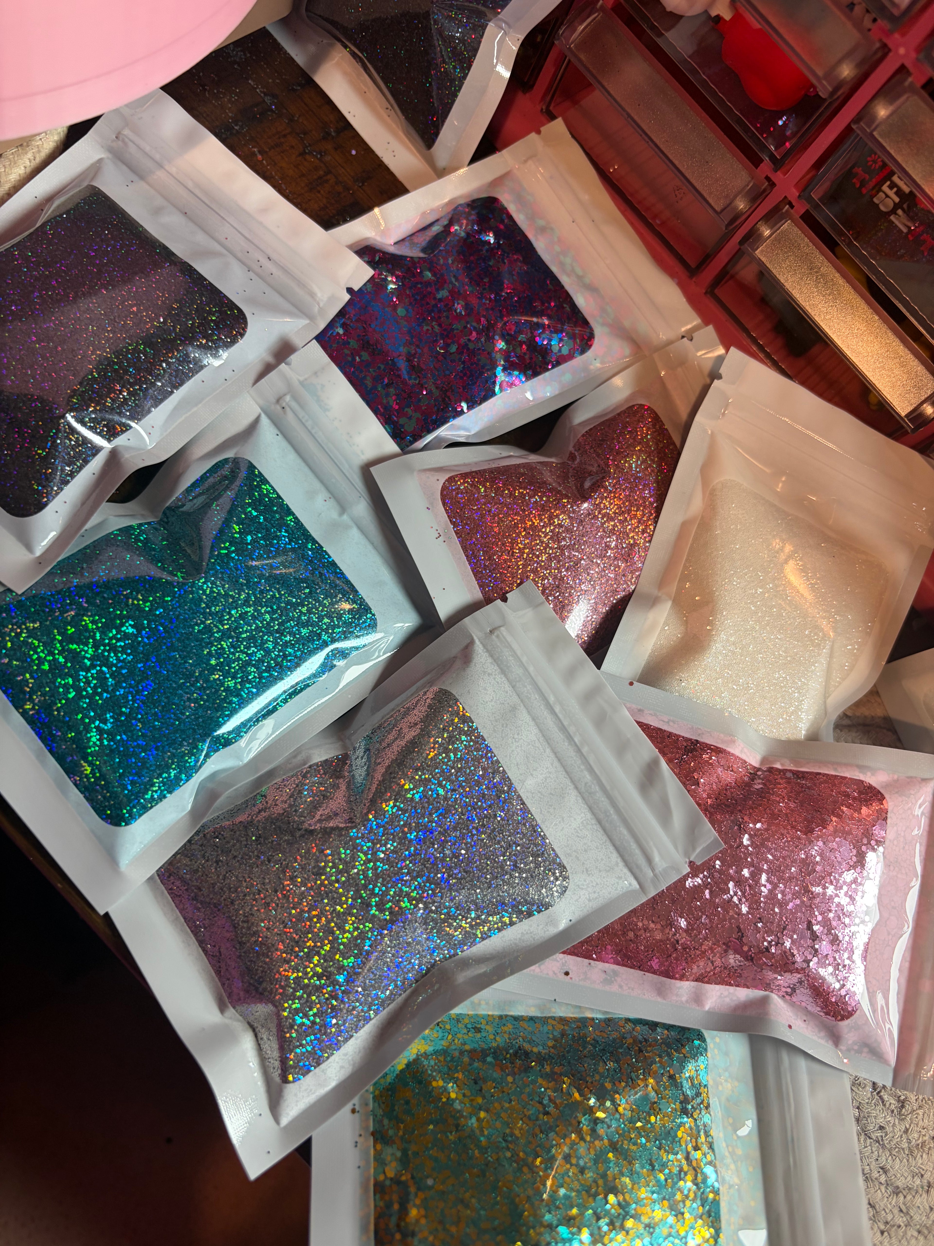 Cosmic Silver Glitter