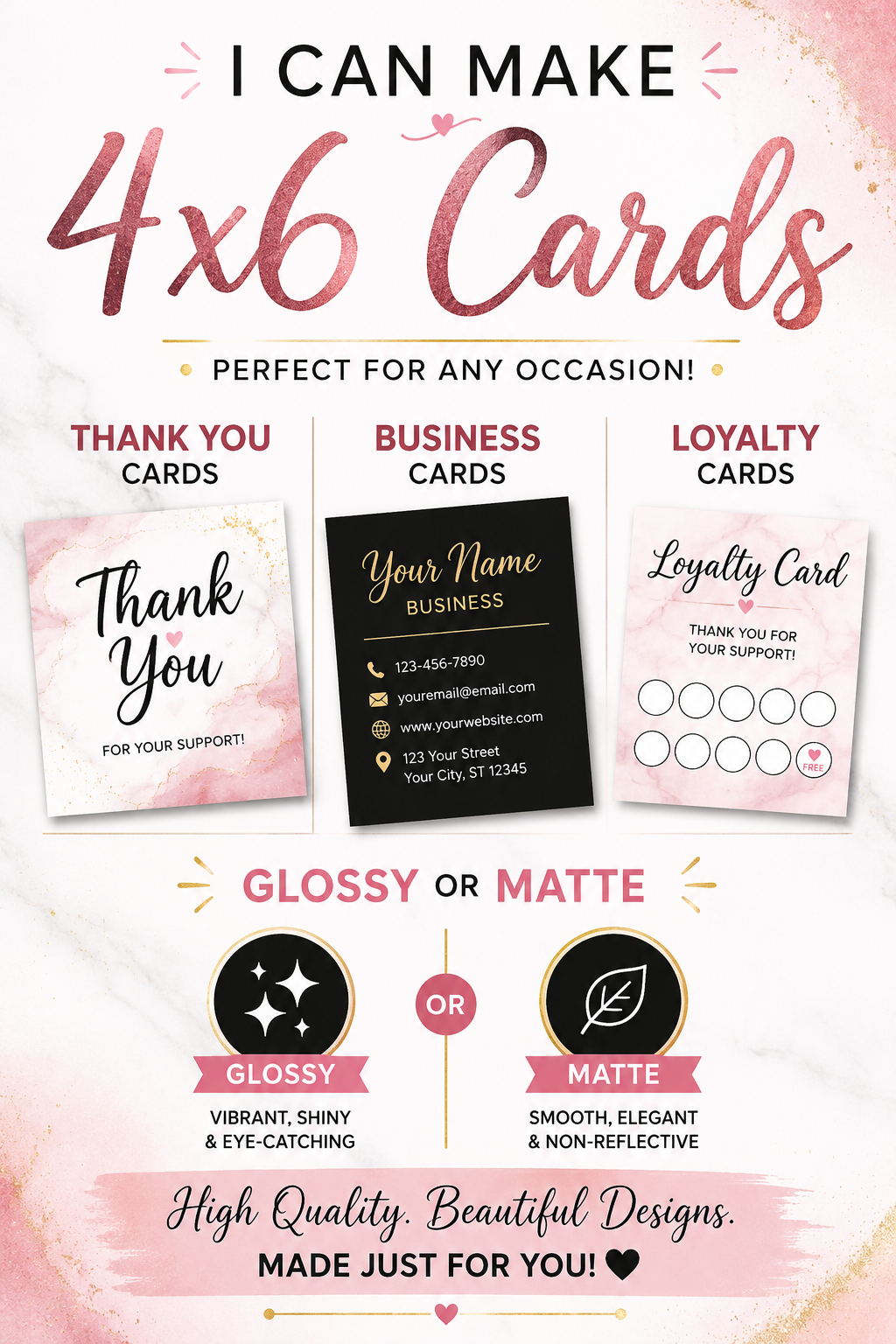 Cards 4x6